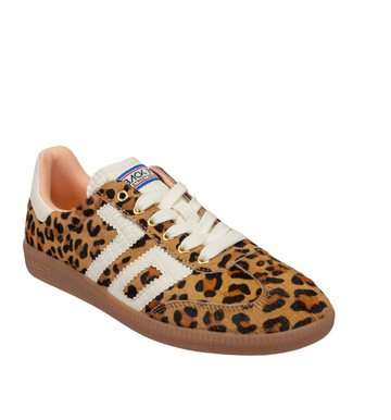 Back 70 Cloud Leopard Sneakers - Camel