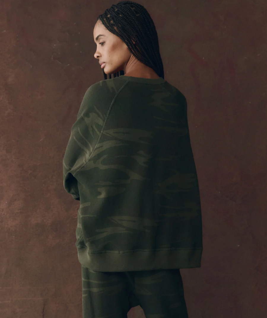 The Great Slouch Sweatshirt - Forrest Camo