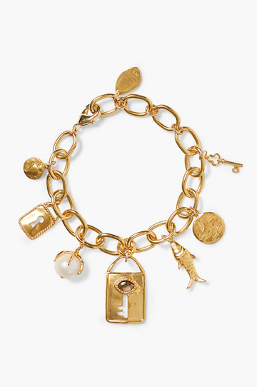 Chan Luu Charm Bracelet - Gold