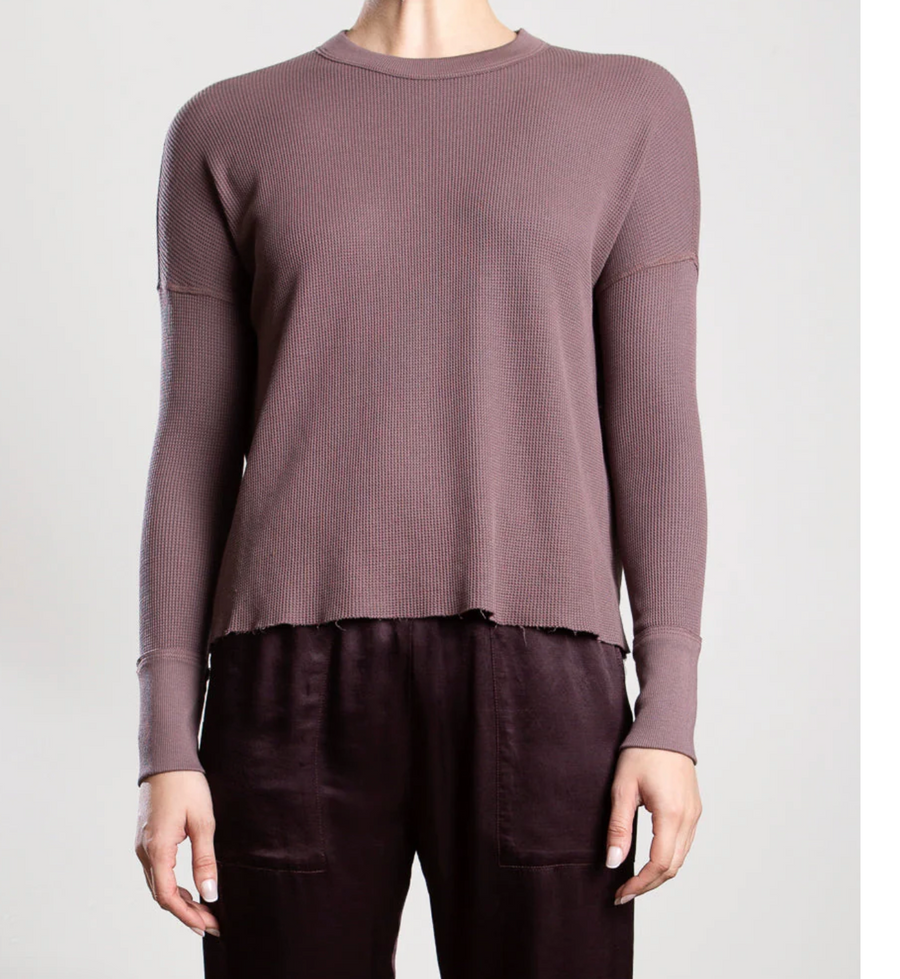PHARAOH Jordan Thermal L/S Tee - Carob