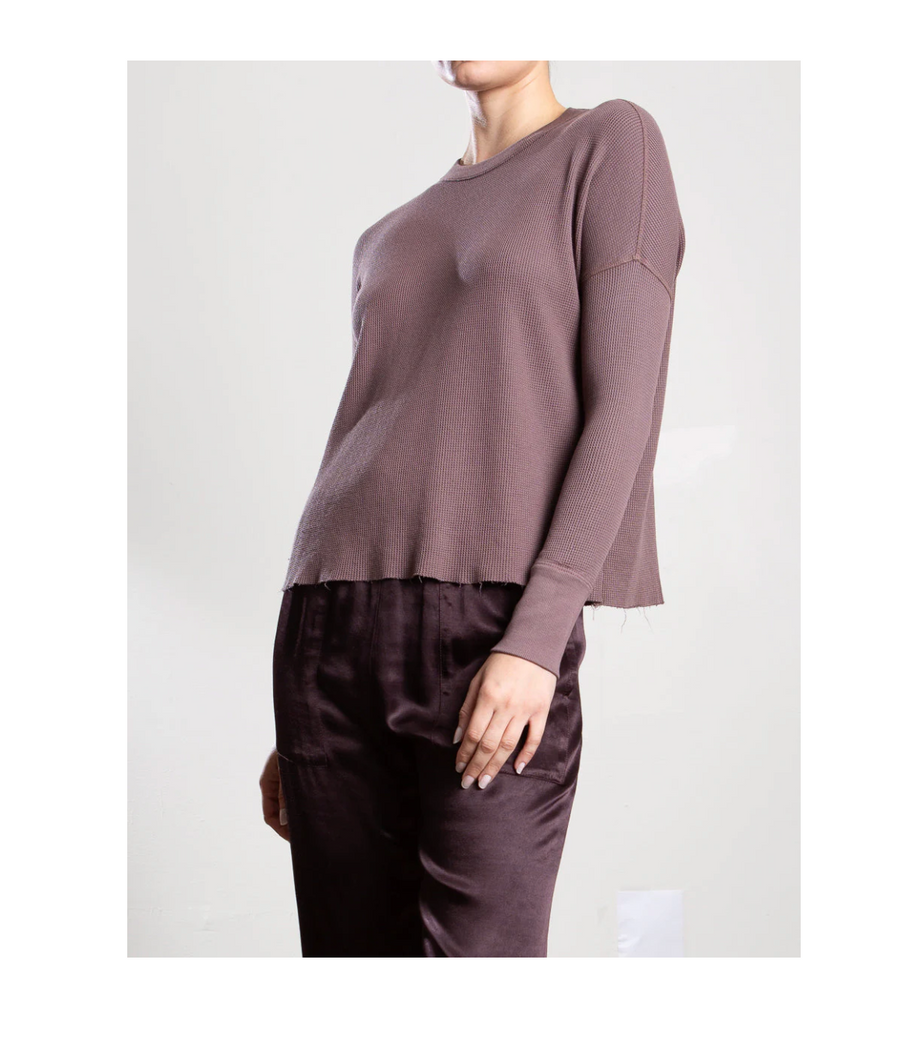 PHARAOH Jordan Thermal L/S Tee - Carob