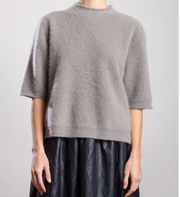 Renee Brushed Cashmere - Pebble