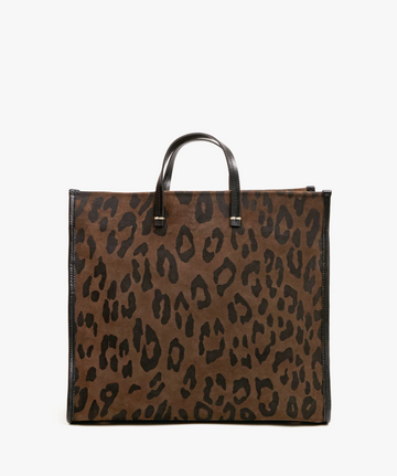 Clare V. Simple Tote- Cocoa Pablo Cat