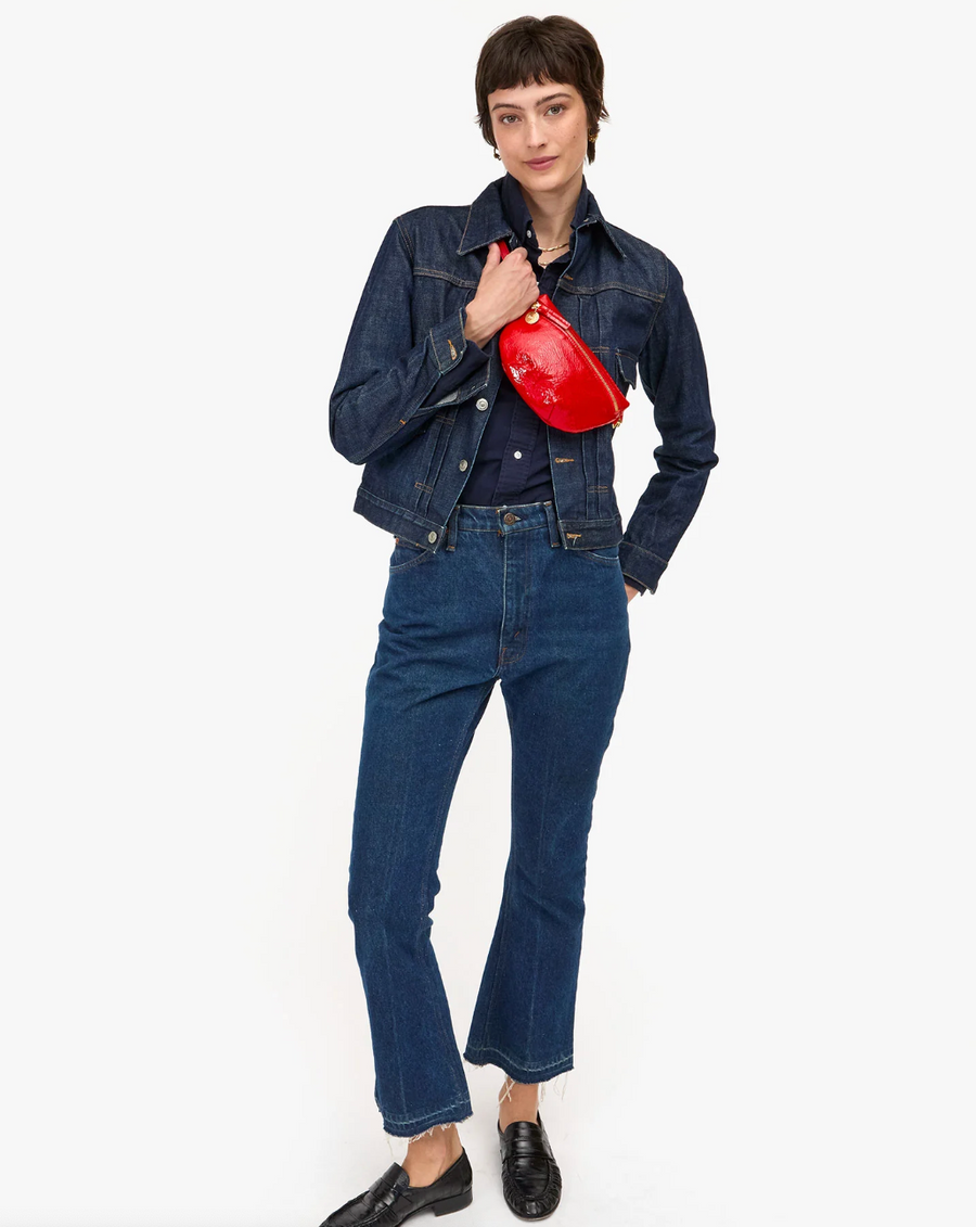 Clare V. Petite Fanny- Super Red