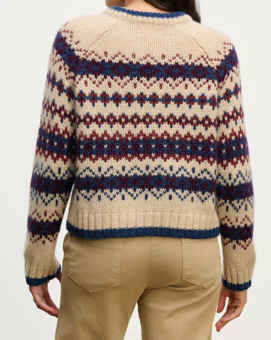 Velvet Makena Alpaca Sweater- Multi