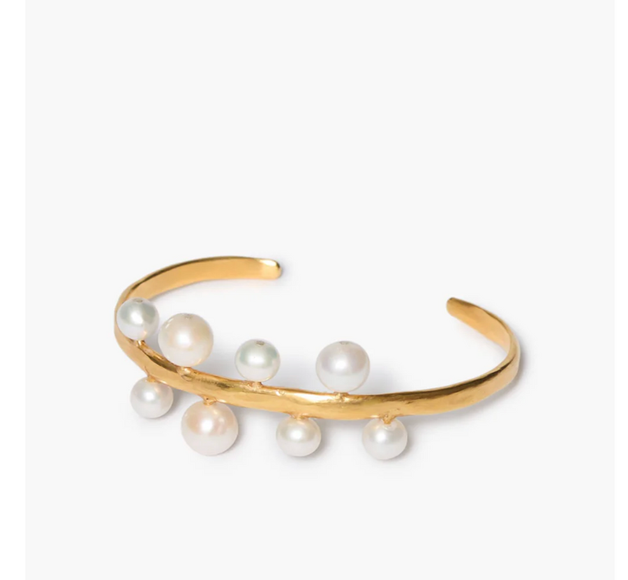 Chan Luu Soleil Cuff - White Pearl