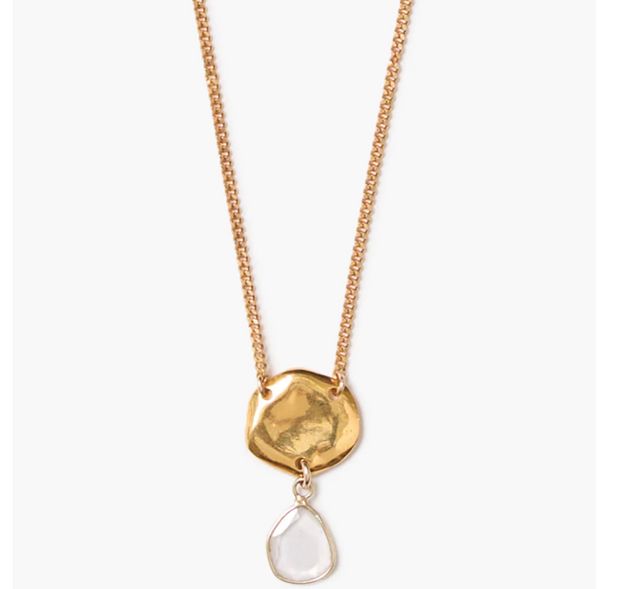 Chan Luu Mirage Coin Necklace - Yellow Gold