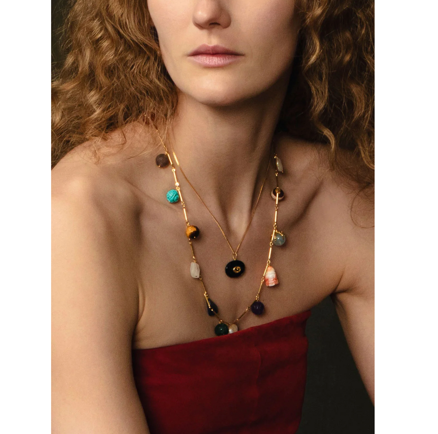 Chan Luu Seed Necklace  - Onyx