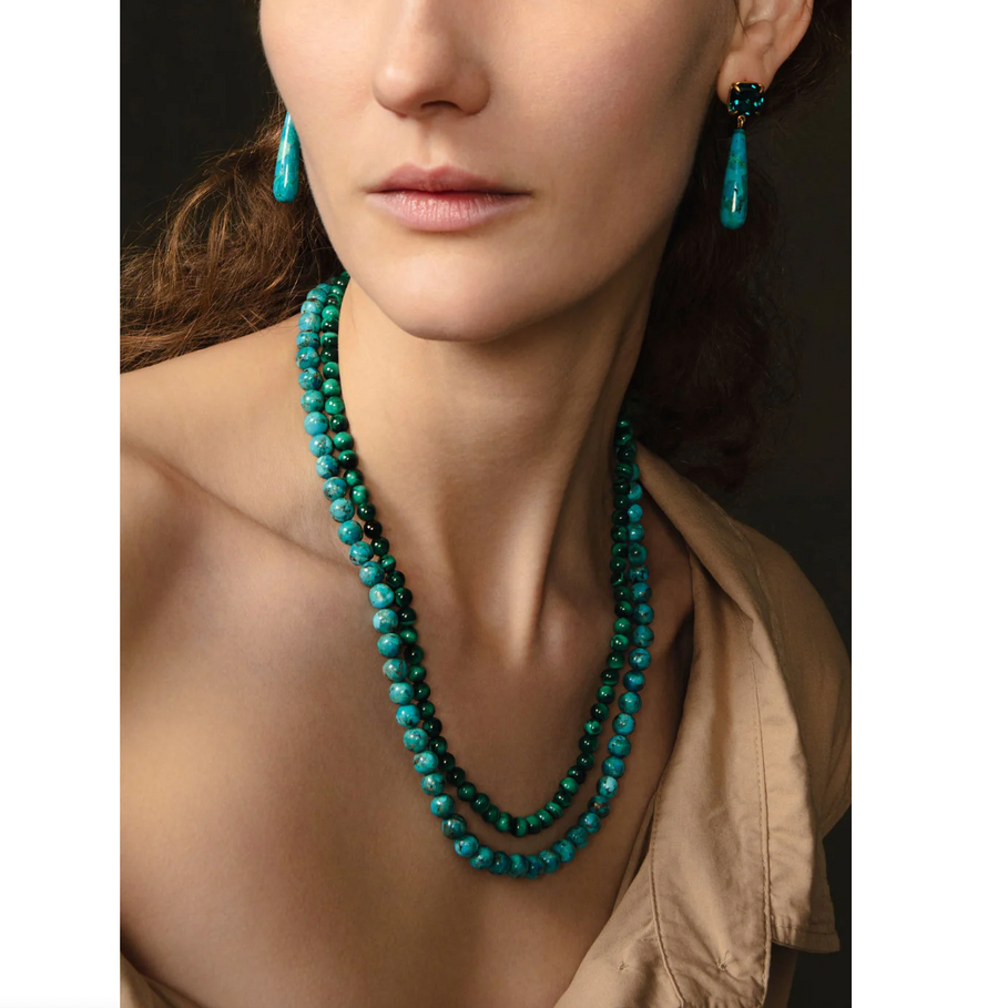 Chan Luu Gaia Necklace - Turquoise