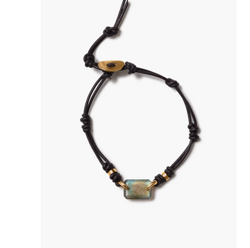 Chan Luu Mesa Single Wrap Bracelet - Labradorite