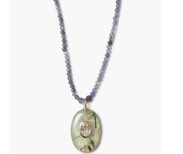 Chan Luu Seed Necklace - Phrenite