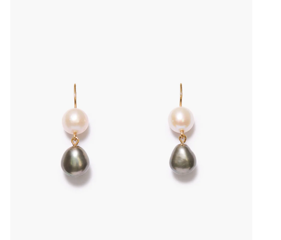 Chan Luu Ombre Pearl Earrings - Multi