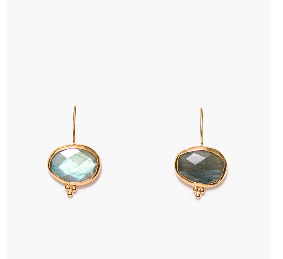 Chan Luu Horizon Earrings - Labradorite