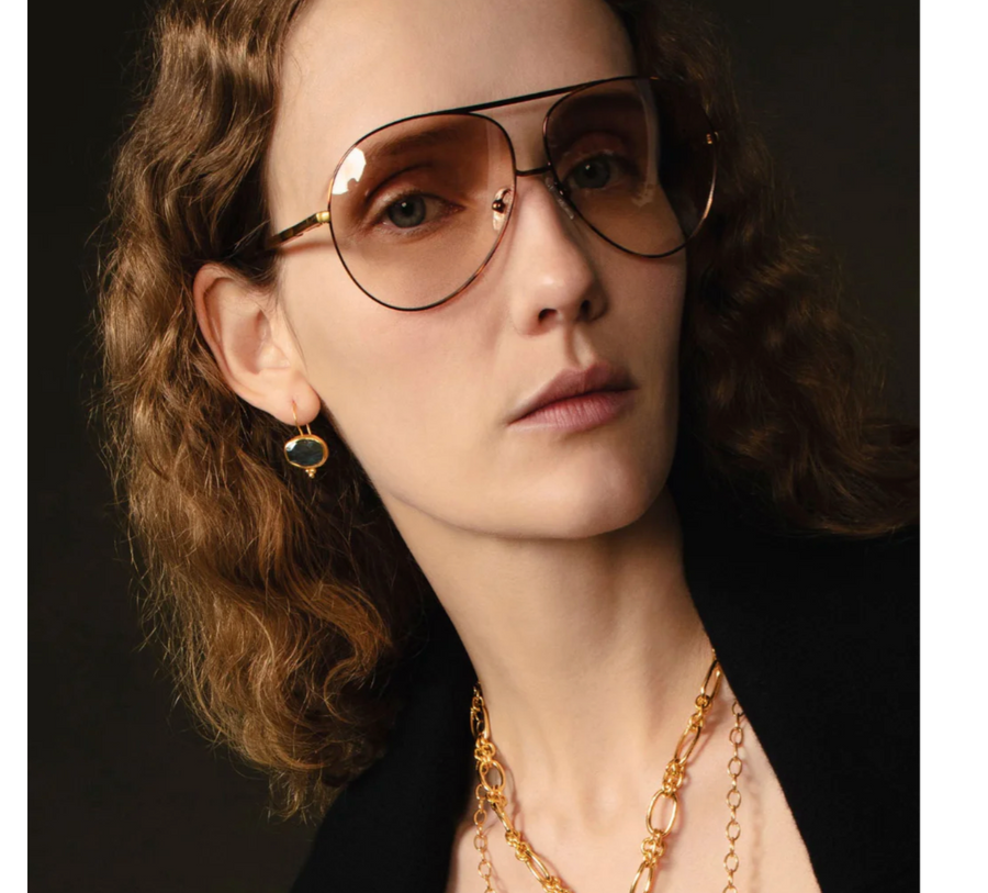 Chan Luu Horizon Earrings - Labradorite