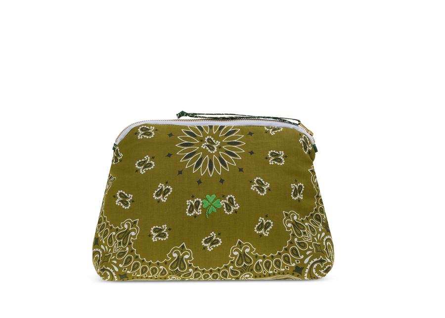 Call It By Your Name CLOVER Large Vanity Pouch - Bronze/Weekend