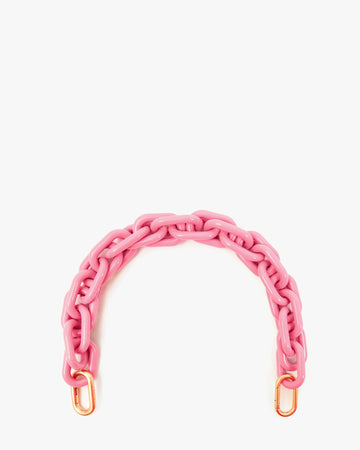 Clare V. Shortie Strap - Peony Resin
