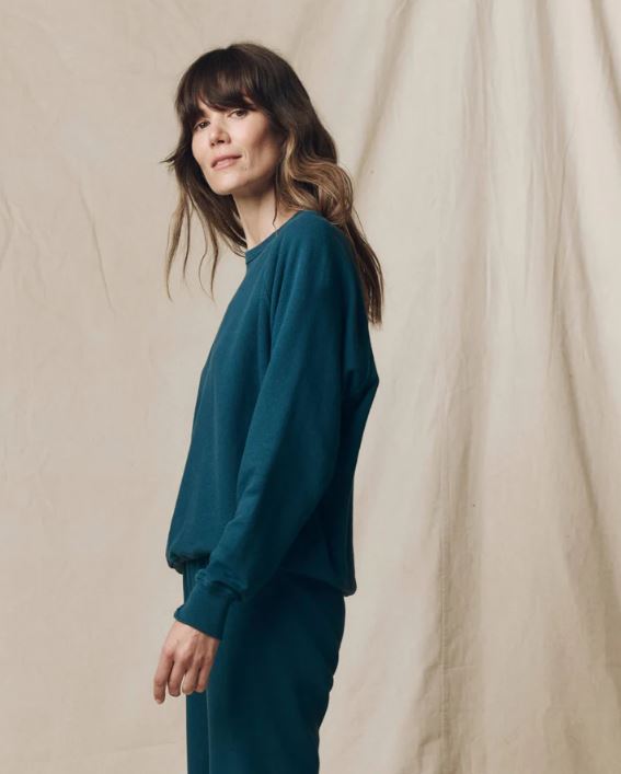 The Great The College Sweatshirt - Dark Slate