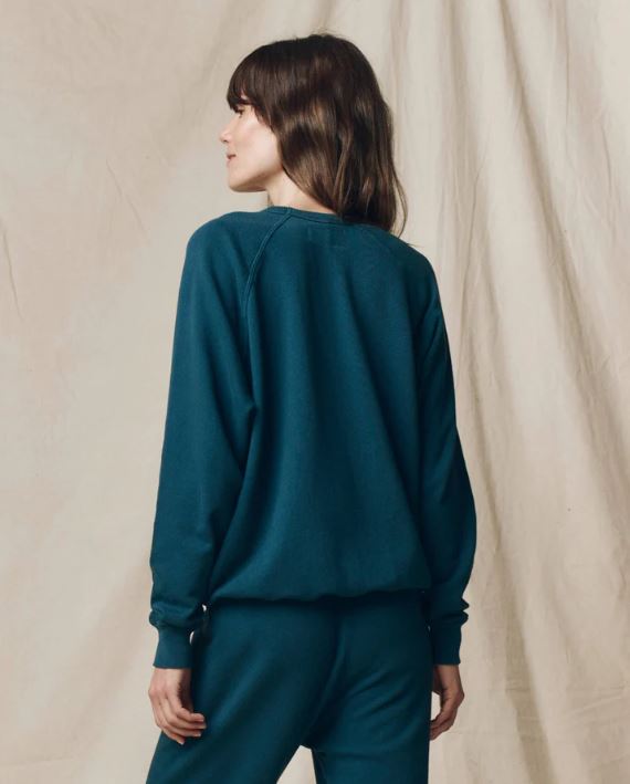 The Great The College Sweatshirt - Dark Slate