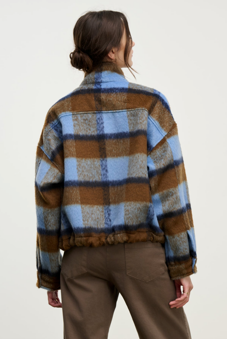 Velvet Aubrey Jacket - Plaid