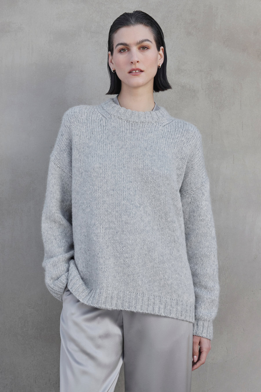 Cambria Sweater - Platinum